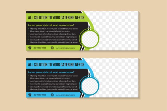 All Solutions Catering Banner Template