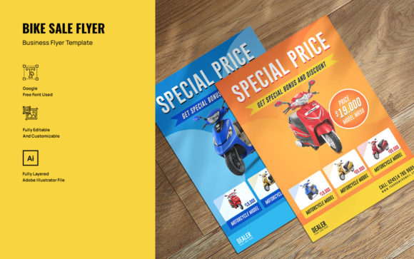 Boost Sales with a Creative Bike Dealer Flyer