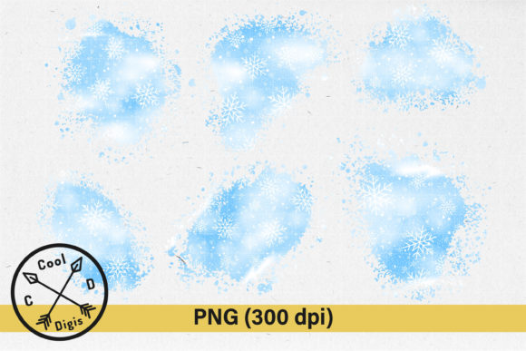 Elevate Designs with Snowflake Sublimation Patches