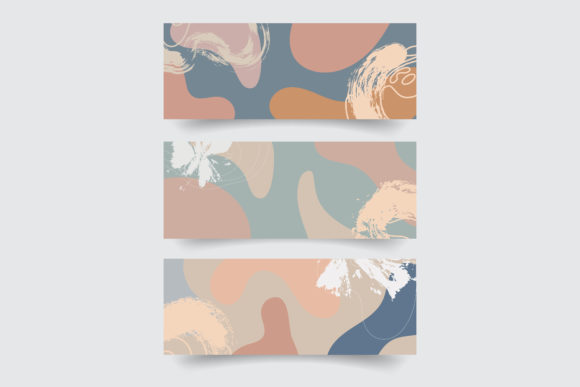Elevating Brand Aesthetics with Modern Neutral Social Media Banners and Backgrounds