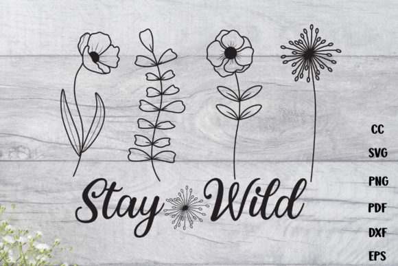 Flower Svg Wildflower: A Guide to Digital Design Files