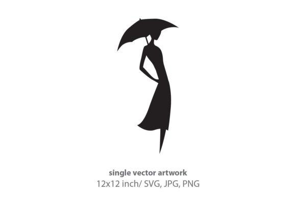 Girl with Umbrella Vector Clipart: A Practical Guide for Designers and Crafters