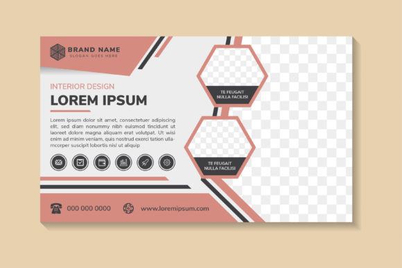 Interior Design Horizontal Flyer Pink: A Practical Template for Modern Marketing