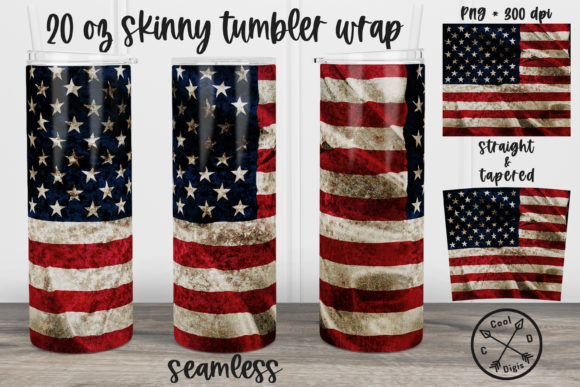 Mastering the Grunge American Flag Tumbler Wrap: A Guide to High-Resolution Sublimation Design