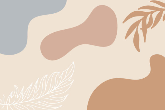 Neutral Abstract Shapes Background