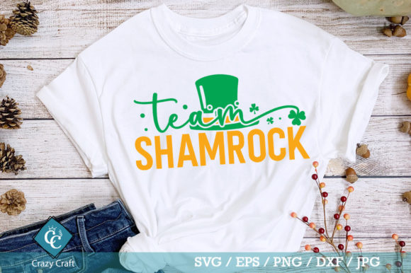 Team Shamrock SVG Design: A Practical Asset for St. Patrick’s Day Crafting