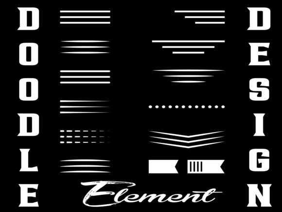 Unlocking Creativity with Doodle Design Element for Modern Print Projects
